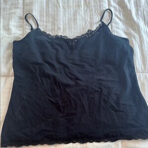 Croft & Barrow Black Camisole Top
